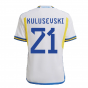 2022-2023 Sweden Away Shirt (Kids) (KULUSEVSKI 21)