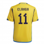 2022-2023 Sweden Home Shirt (Kids) (ELANGA 11)