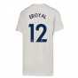 2022-2023 Tottenham Crest Tee (White) - Kids (E.ROYAL 12)