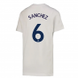 2022-2023 Tottenham Crest Tee (White) - Kids (SANCHEZ 6)