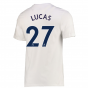 2022-2023 Tottenham Swoosh Tee (White) - Kids (LUCAS 27)