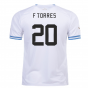 2022-2023 Uruguay Away Shirt (F Torres 20)