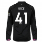 2022-2023 West Ham Long Sleeve Away Shirt (RICE 41)