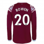 2022-2023 West Ham Long Sleeve Home Shirt (BOWEN 20)