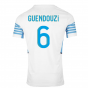 2021-2022 Marseille Home Shirt (GUENDOUZI 6)