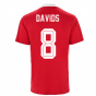 2021-2022 Ajax Training Jersey (Red) (DAVIDS 8)