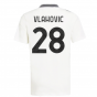 2021-2022 Juventus Training Shirt (White) - Ladies (VLAHOVIC 7)