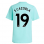 Arsenal 2021-2022 Training Tee (Acid Mint) (S CAZORLA 19)