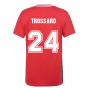 Belgium 2021 Polyester T-Shirt (Red) (TROSSARD 24)