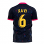 Barcelona 2020-2021 Away Concept Football Kit (Libero) (XAVI 6)