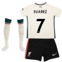 Liverpool 2021-2022 Away Little Boys Mini Kit (SUAREZ 7)