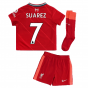 Liverpool 2021-2022 Home Little Boys Mini Kit (SUAREZ 7)