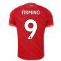 Liverpool 2021-2022 Vapor Home Shirt (FIRMINO 9)