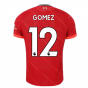 Liverpool 2021-2022 Vapor Home Shirt (Kids) (GOMEZ 12)