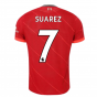 Liverpool 2021-2022 Vapor Home Shirt (Kids) (SUAREZ 7)