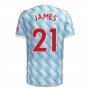 Man Utd 2021-2022 Away Shirt (JAMES 21)