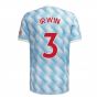 Man Utd 2021-2022 Away Shirt (Kids) (IRWIN 3)