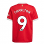 Man Utd 2021-2022 Home Shirt (Kids) (CHARLTON 9)