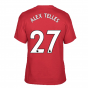 Man Utd 2021-2022 STR Graphic Tee (Red) (ALEX TELLES 27)