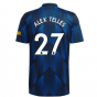 Man Utd 2021-2022 Third Shirt (ALEX TELLES 27)