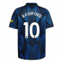 Man Utd 2021-2022 Third Shirt (Kids) (RASHFORD 10)