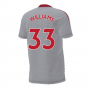 Man Utd 2021-2022 Training Tee (Grey) (WILLIAMS 33)