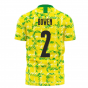 Norwich 1990s Home Concept Football Kit (Libero) (BOWEN 2)