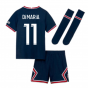 PSG 2021-2022 Little Boys Home Kit (DI MARIA 11)