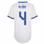 Real Madrid 2021-2022 Womens Home Shirt (ALABA 4)