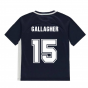 Scotland 2021 Polyester T-Shirt (Navy) - Kids (Gallagher 15)