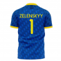 Ukraine Stop War Message Concept Kit (Libero) - Blue (ZELENSKYY 1)