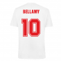 Wales 2021 Polyester T-Shirt (White) (BELLAMY 10)