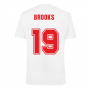 Wales 2021 Polyester T-Shirt (White) (BROOKS 19)