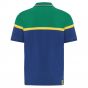 Ayrton Senna Mens Fanwear Stripe Polo Shirt