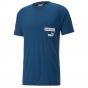 2022-2023 Man City Casuals Tee (Blue) (BERNARDO 20)