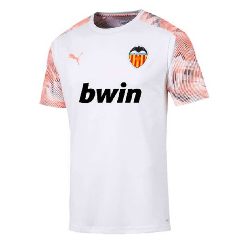 2019 2020 Valencia Puma Training Shirt White Rodrigo 19 75618911 153314 64 94 Teamzo Com - valencia cf kit thy sponsor roblox