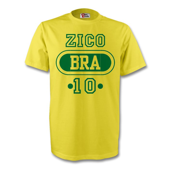 Zico Brazil Bra T-shirt (yellow) - Kids