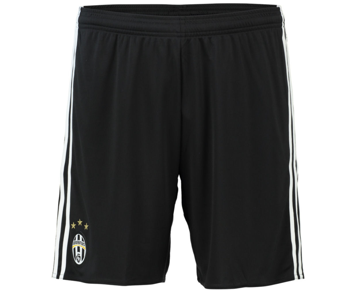 Juventus 2016-2017 Home Shorts (Black) [AI6246] - $32.77 Teamzo.com