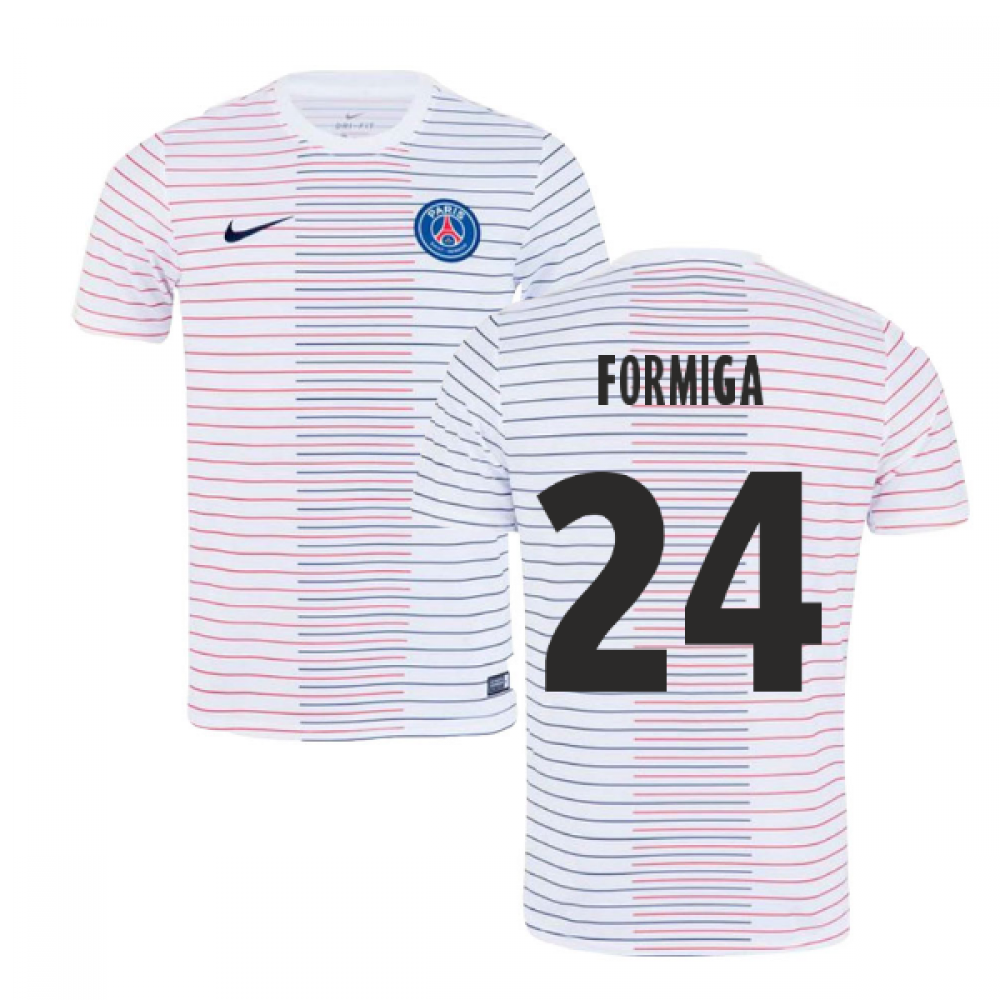 psg pre match training shirt