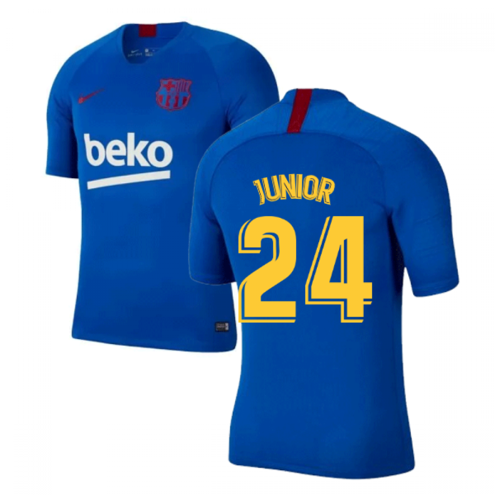 2019-2020 Barcelona Nike Training Shirt (Blue) - Kids (Junior 24)