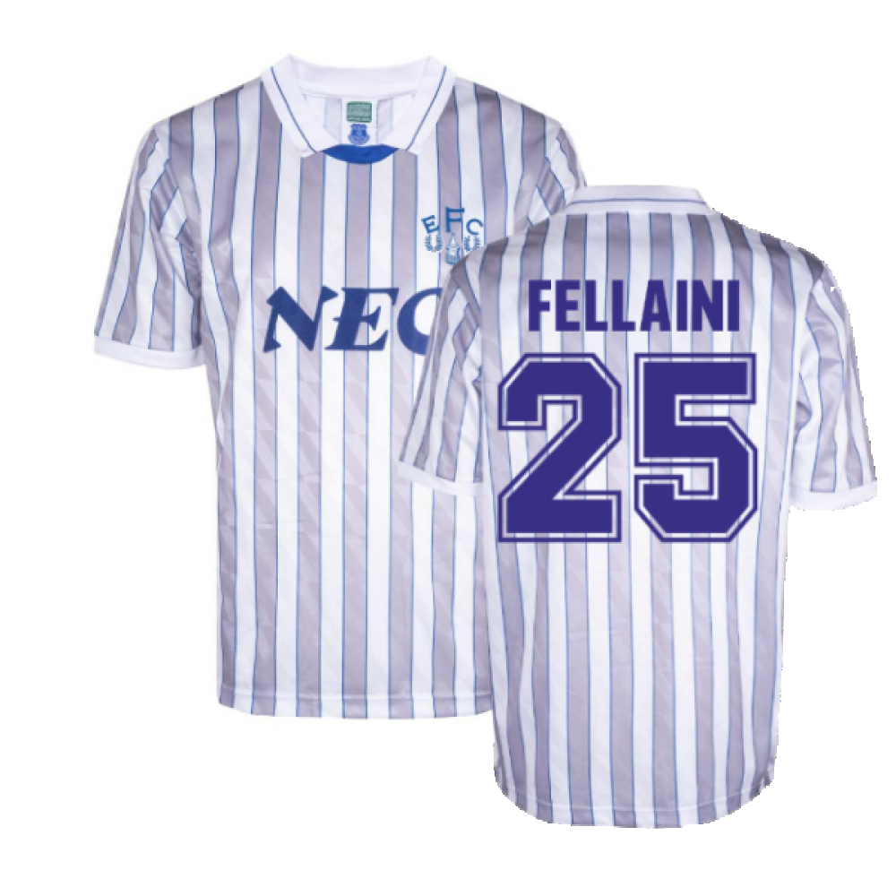 1990 Everton Third Retro Shirt (FELLAINI 25)