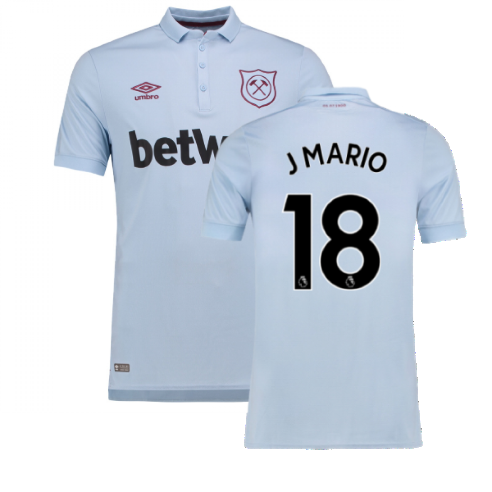 2017-2018 West Ham Third Shirt (J Mario 18)