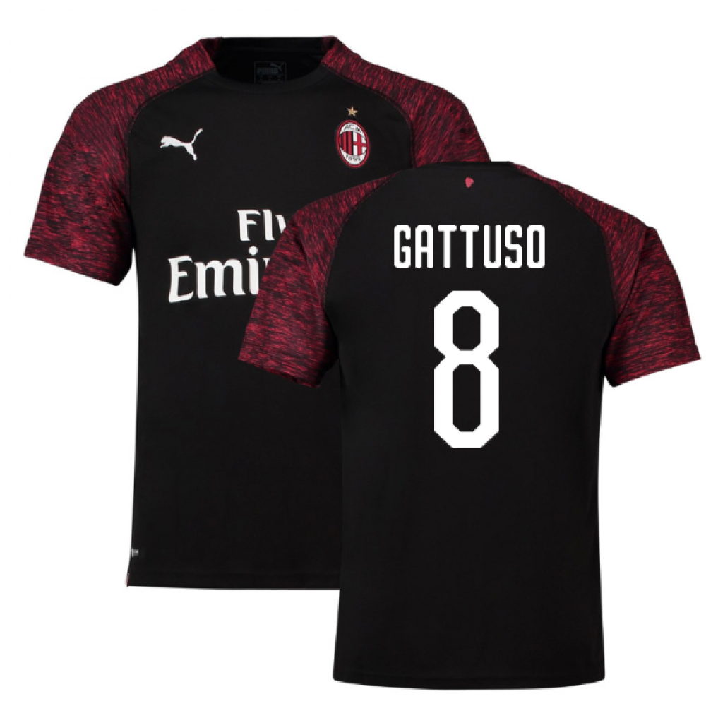 2018-19 Ac Milan Third Shirt (Gattuso 8 