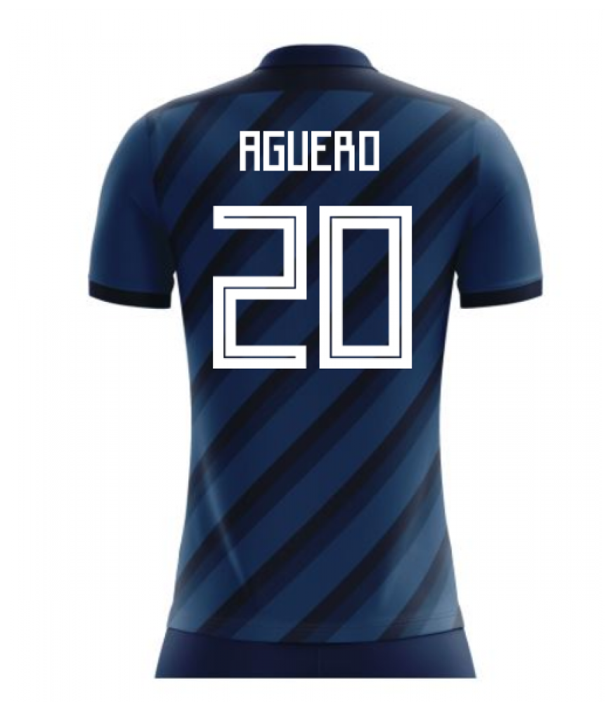 2024-2025 Argentina Concept Shirt (Aguero 20)