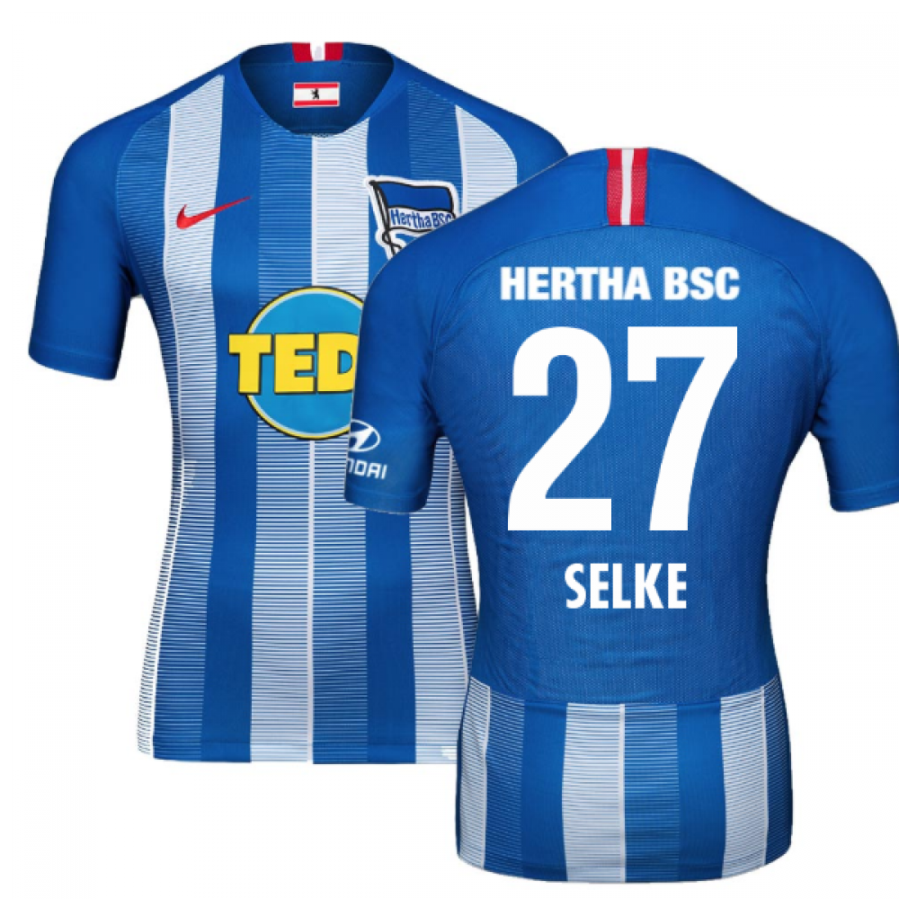 hertha berlin home shirt