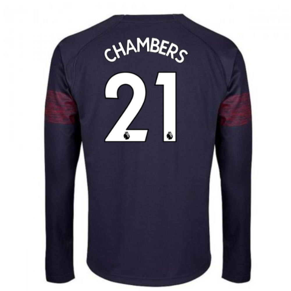 arsenal long sleeve away shirt