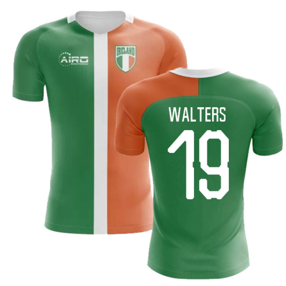 2025-2026 Ireland Flag Concept Football Shirt (Walters 19) - Kids