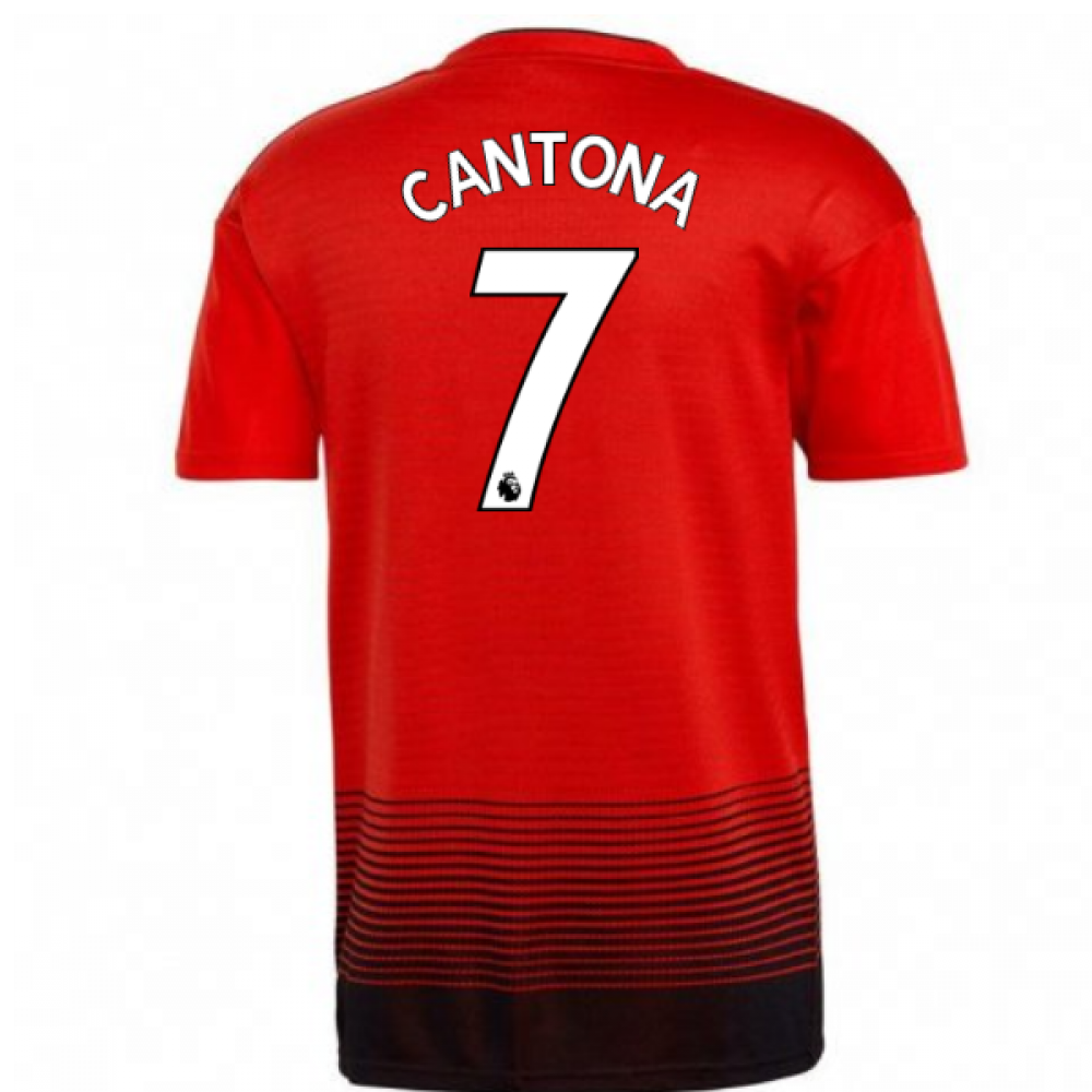 MANCHESTER UNITED 1996/1998 HOME FOOTBALL SHIRT JERSEY VTG SZ L ERIC  CANTONA #7