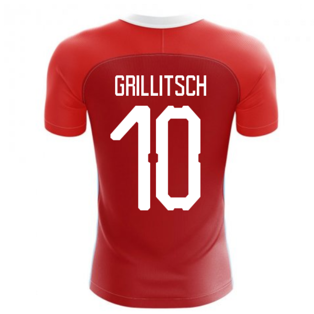 2024-2025 Austria Home Concept Football Shirt (GRILLITSCH 10)