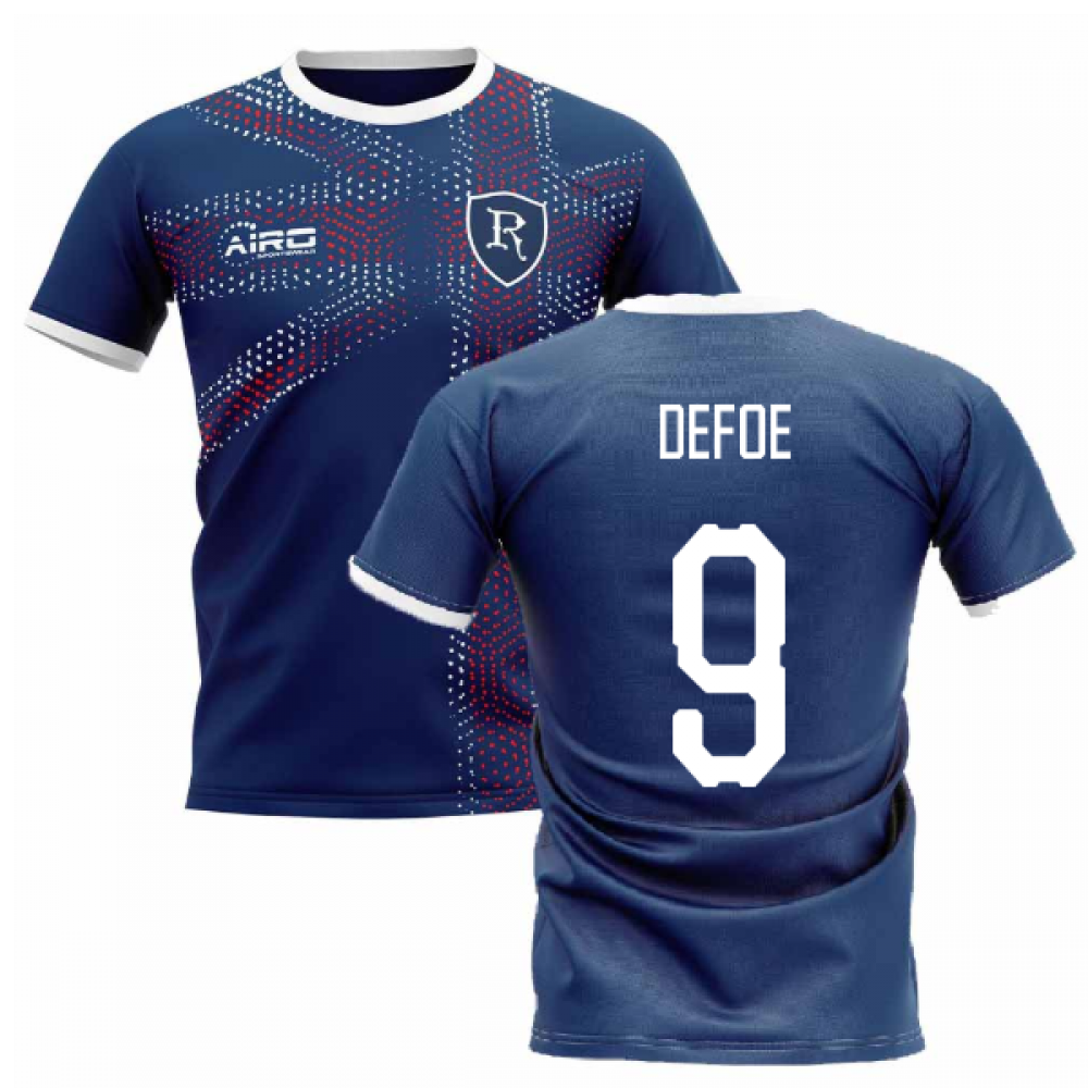 2024-2025 Glasgow Home Concept Football Shirt (DEFOE 9)